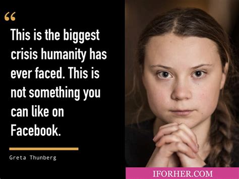 greta thunberg quotes on humanity